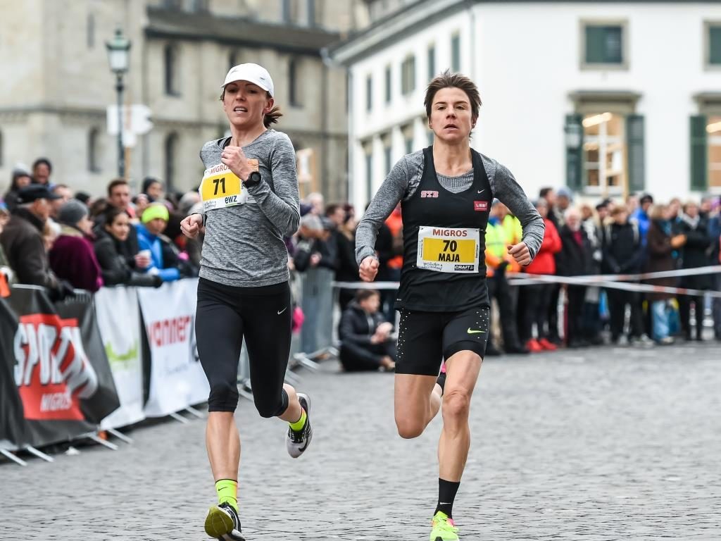 Maja Neuenschwander beim Zürcher Silvesterlauf im Elite-Rennen (Photo: Silvesterlauf)