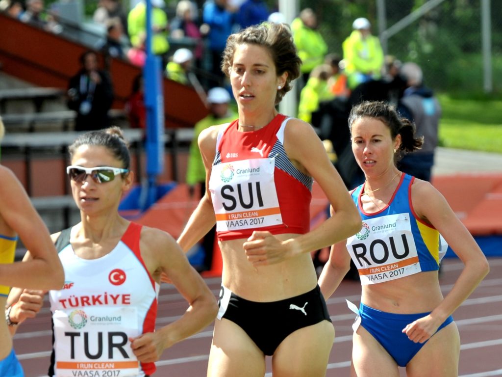 Fabienne Schlumpf an der Team-EM 2017 in Vaasa (Photo: Daniel Byskata)