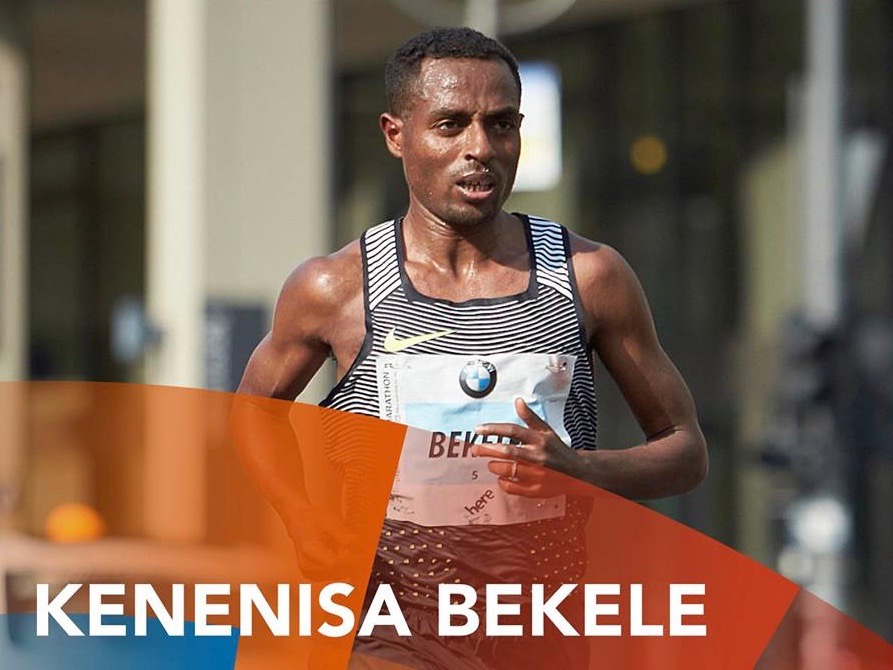 Kenenisa Bekele bei einem Wettkampf-Einsatz