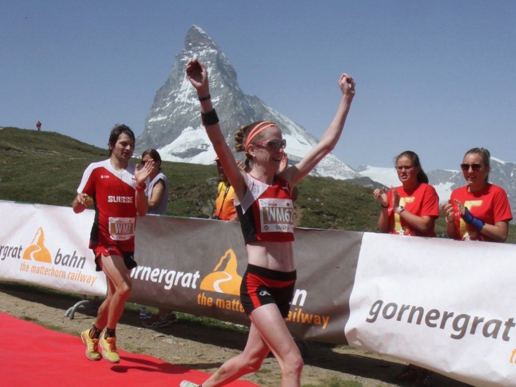 Martina Strähl (Photo: Gornergrat Zermatt Marathon)