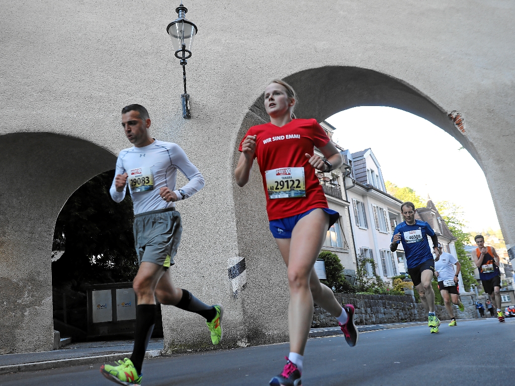 Teilnehmende an einem Swiss Runners Event (Photo: swiss-image.ch)