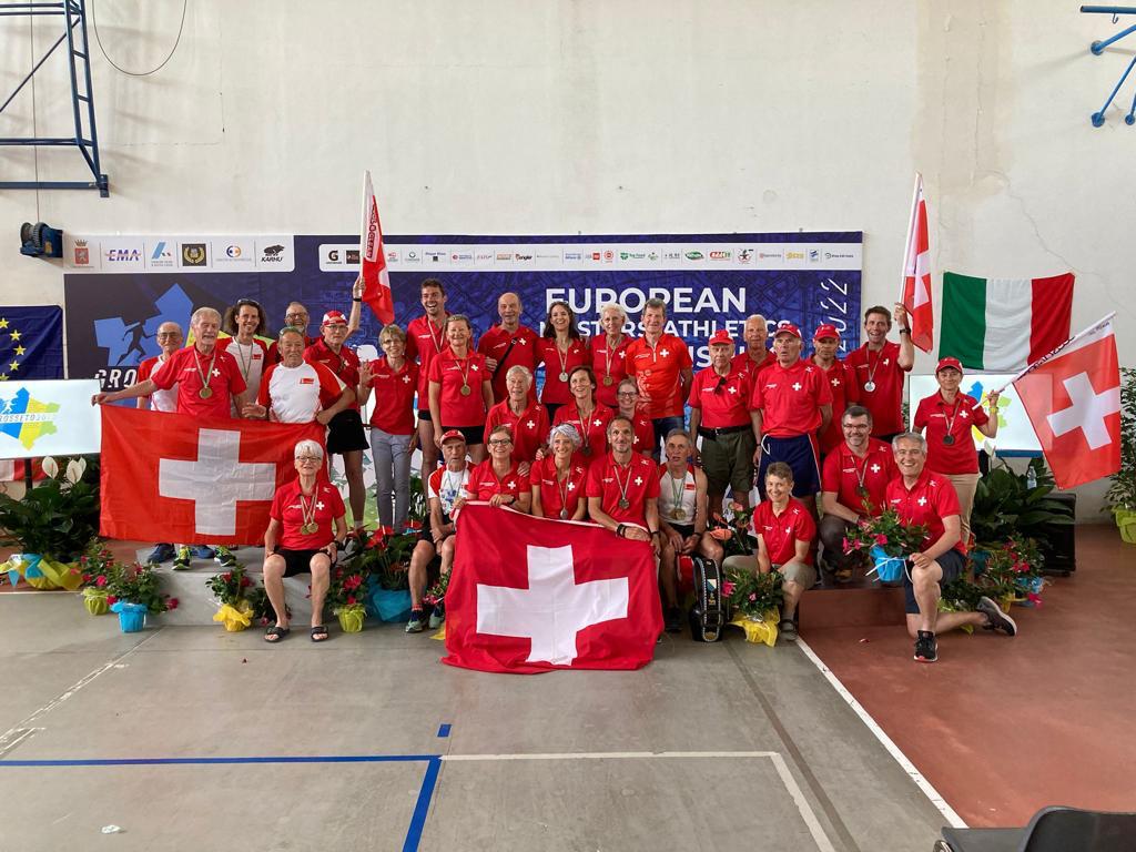Das Schweizer Team in Grosseto (Photo: swiss masters running)