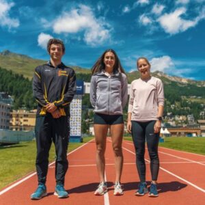 Louis Low-Beer, Valentina Rosamilia, Zoe Ranzoni (Photo: Athle.ch)