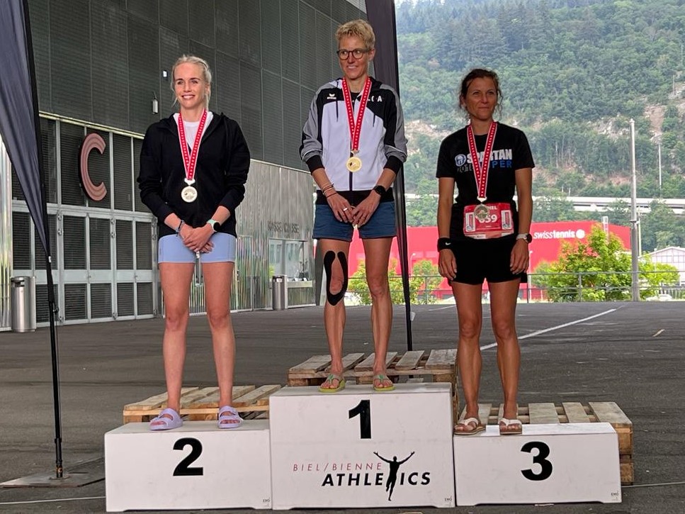 Janine Frei, Marianne Oklé, Rachel Gerber (Photo: Swiss Athletics)